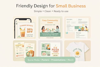 help you create designs for your small business needs