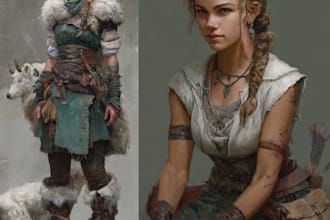 do dnd character art illustration commissions