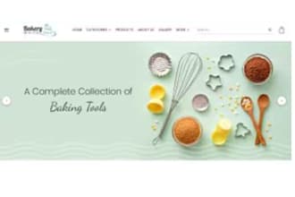 design baking supply online store baking equipment store baking tools website