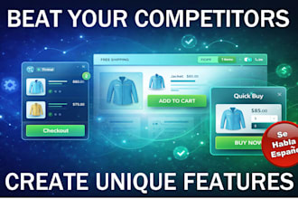 add custom shopify features like floating cart and UX enhancements