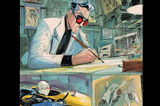 comic book professional artist