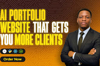 design an portfolio website for freelancers to attract and close clients online