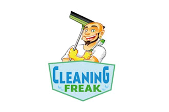 create innovative a catchy logo for cleaning products