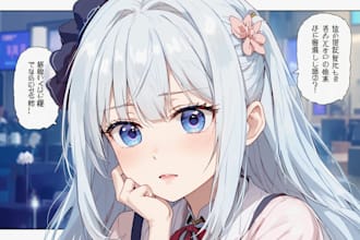 do an anime or comic character