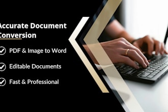 convert PDF or images to word