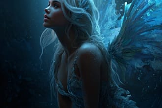 do fantasy character art and unique fantasy character