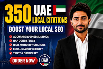 build high quality uae local citations and directories