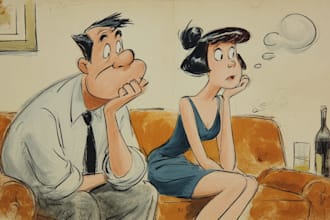 do vintage comics illustrations or cartoon