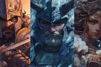 draw fantasy illustrations, concept art, and card game art