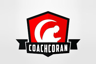 make iconic fantastic hero logo for spiritual coach service