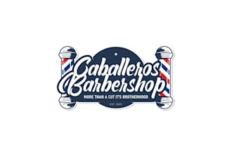 design design attract barbershop logo