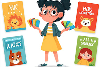 design printable flashcards for kids