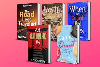 create a custom ebook cover with no ai