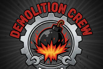 design a bold and high impact bomb logo for your brand