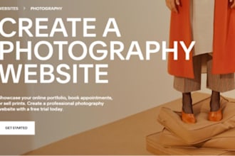 design wix photography portfolio website photo gallery wedding photographer webs