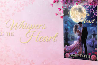 do a stunning romance book cover or an adult book cover