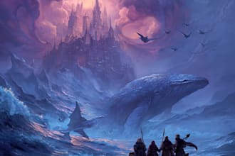 create a fantasy illustration