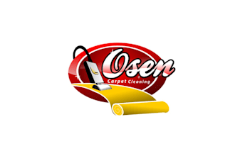 design unique premium carpet cleaning business logo
