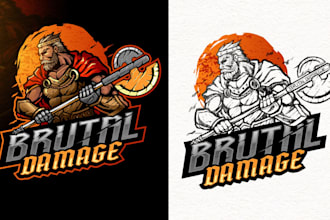 create logo for games, sports design for you