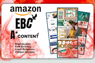 design amazon a plus content and amazon ebc