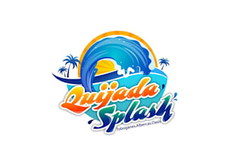 design a custom modern travel and hotel logo
