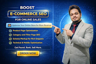 boost your shopify, woocommerce sales with ecommerce SEO