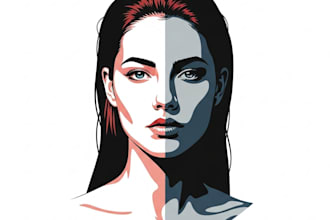do a realistic portrait stencil for graffiti projects