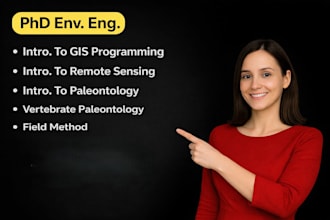 introduction gis programming remote sensing vertebrate paleontology field method