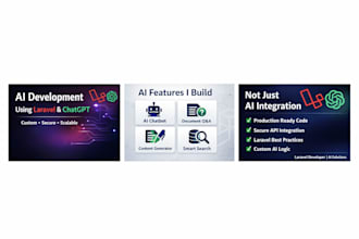 build ai powered features using laravel and openai chatgpt