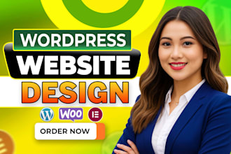 rebuild wordpress website, wordpress website development, business website