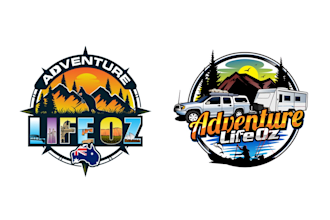 design modern adventure logo
