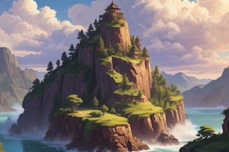 draw anime background and environment art