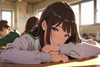 draw pfp portrait, anime, manga, manhwa, fanart, webtoon character, illustration