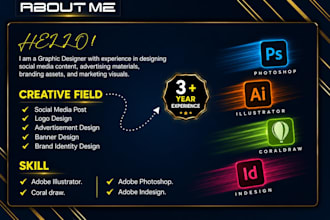 create professional and modern graphic designs