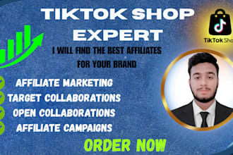 be your tiktok shop affiliate marketing and tik tok ads expert