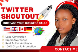 promote shoutout share website product link to active audience twitter fb ig