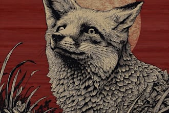 draw high quality linocut illustration for tshirt design