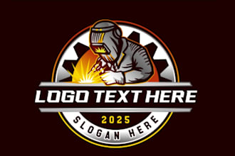 create wonderful and excellent fabrication logo design