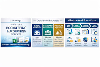 provide professional bookkeeping and accounting services