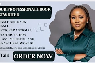 be your professional fiction writer