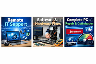 remote IT support for PC and windows