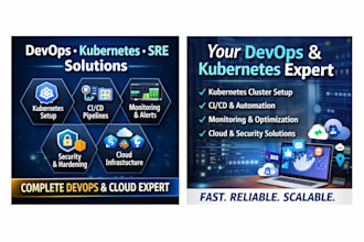 manage devops, kubernetes, ci cd, and cloud infrastructure