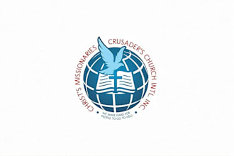 do professional church ministry and religious logo design