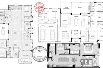 do architectural design, 2d floor plan, 3d floor plan