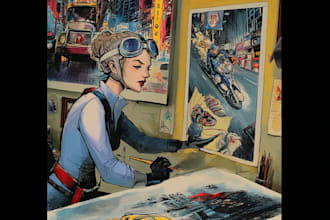 comic book professional artist
