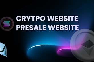 create your presale website and memecoin website