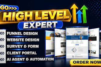 build a high converting gohighlevel funnel with automation