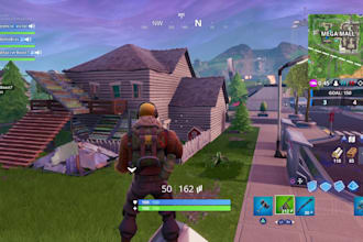 create fortnite uefn maps,1v1, pit map, red vs blue, roguelike map,4v4