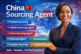 be your trusted china sourcing agent and alibaba  for products and suppliers
