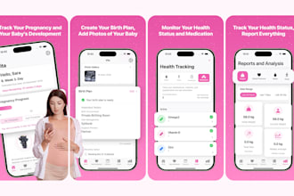 design screenshots for your mobile application